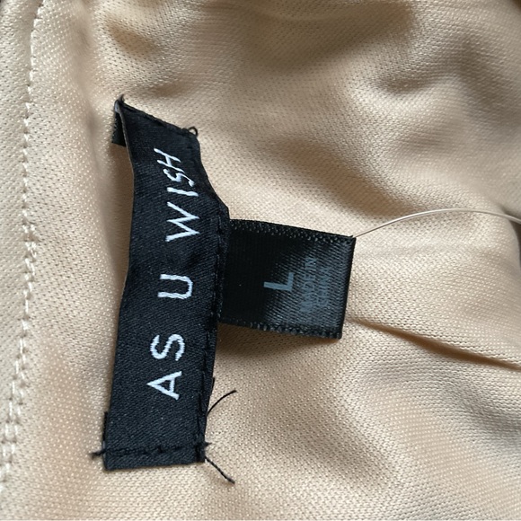 As U Wish Black and Gold Lace Mini Dress - Picture 8 of 8